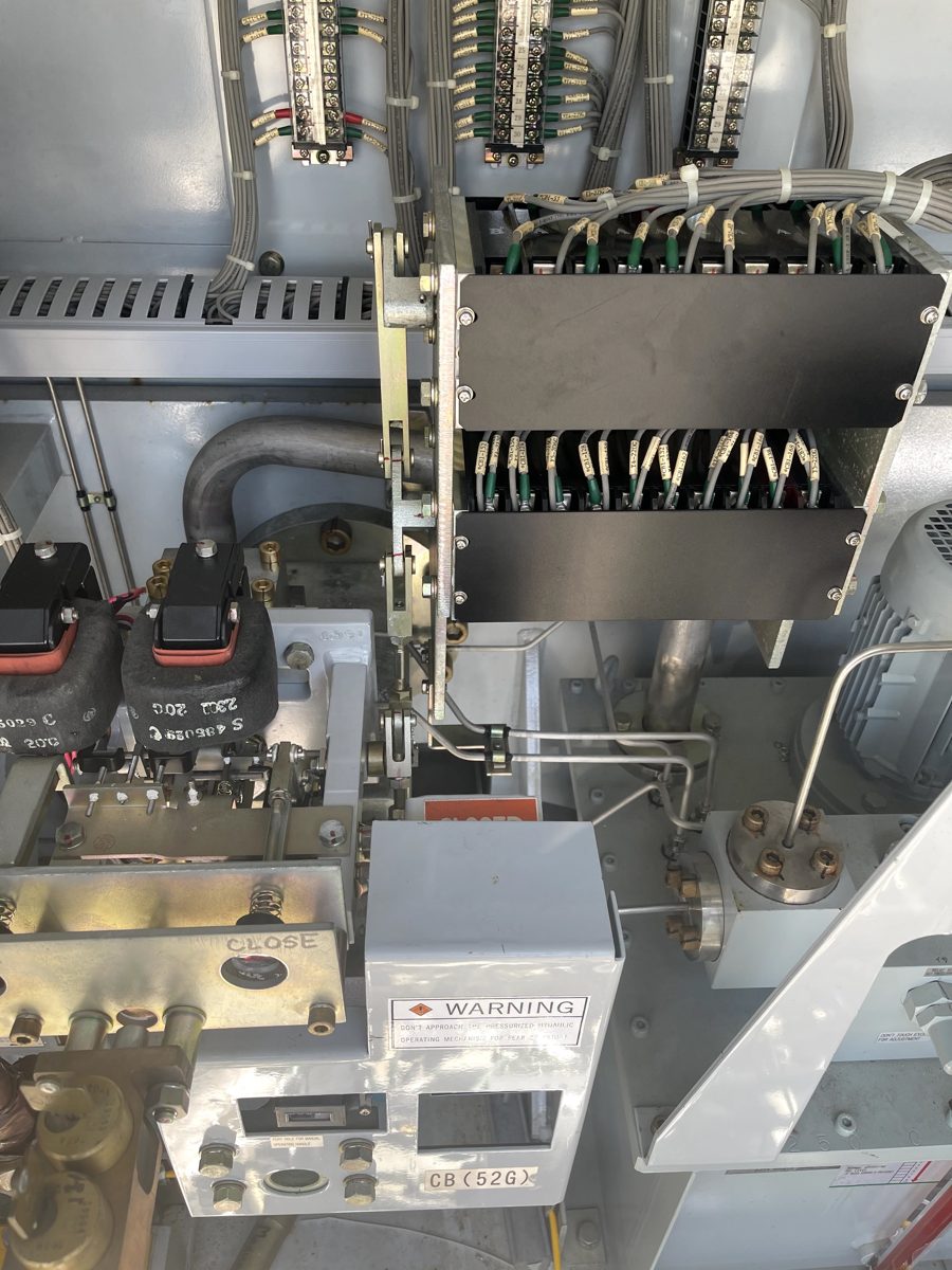 High-voltage equipment maintenance