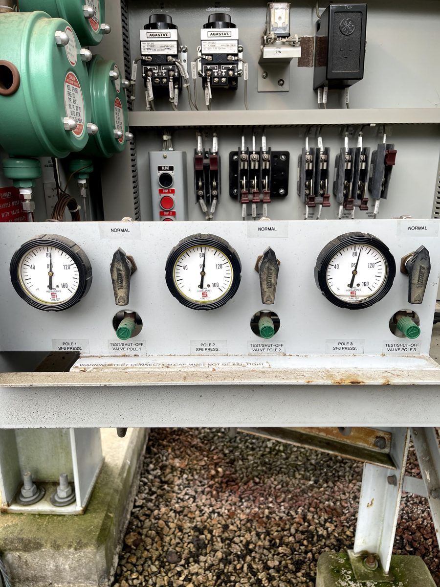 Industrial substation work